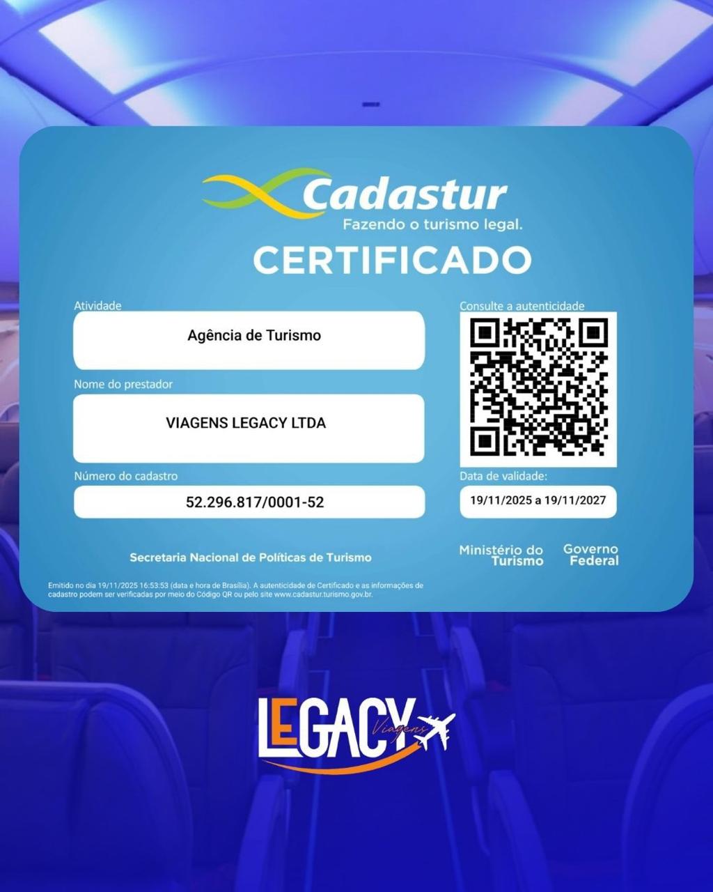 Certificação Cadastur
